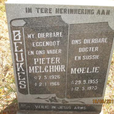 BEUKES Pieter Melchior 1926-1966 :: BEUKES Moelie 1955-1973