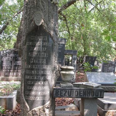 BEZUIDENHOUT Johannes Petrus 1938-1959
