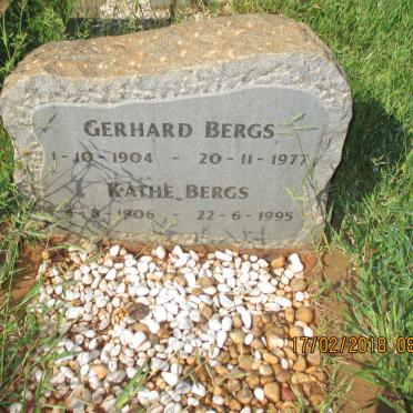 BERGS Gerhard 1904-1977 &amp; Kathè 1906-1995