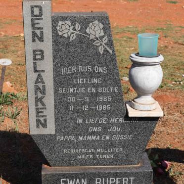 BLAKEN Ewan Rupert, den 1985-1985