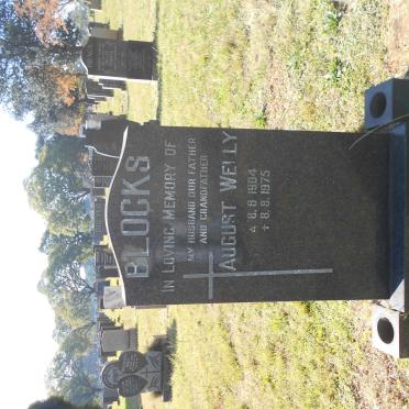 BLOCKS August Welly 1904-1975