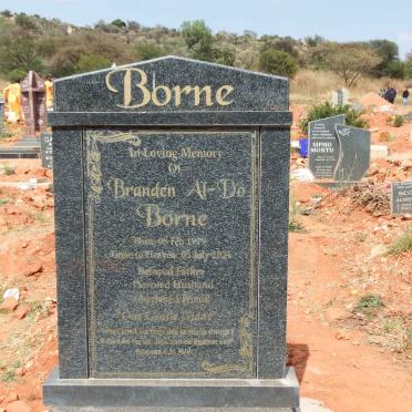 BORNE Branden Al-Do 1979-2021
