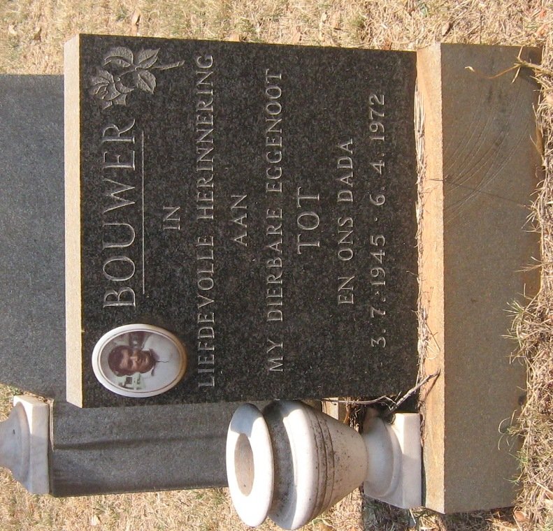 BOUWER Tot 1945-1972