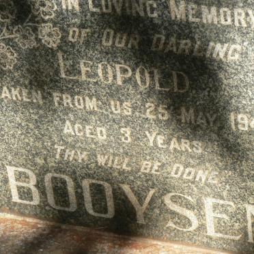 BOOYSEN Leopold -1947