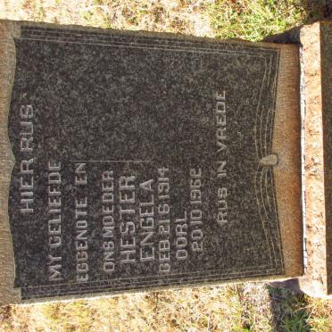 BOTHA Hester Engela 1914-1962