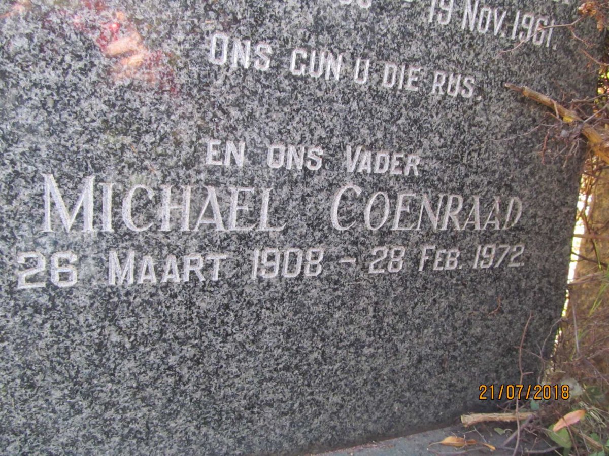 BOTHA Michael Coenraad 1908-1972 & Maria Elizabeth 1903-1961 _3