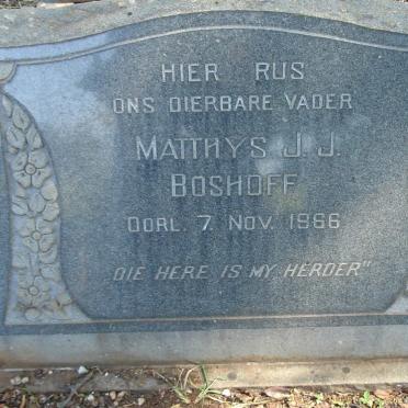 BOSHOFF Matthys J.J. -1966