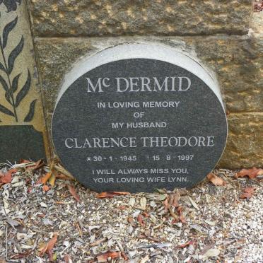 MCDERMID Clarence Theodore 1945-1997