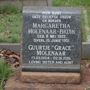 BRUIN Margaretha, MOLENAAR 1902-1951 :: MOLENAAR Guurtje 1924-2015