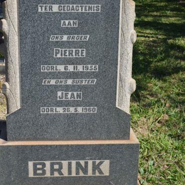 BRINK Pierre -1955 :: BRINK  Jean -1960