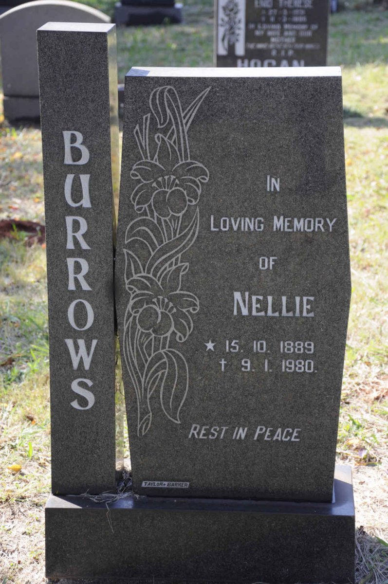 BURROWS Nellie 1889-1980