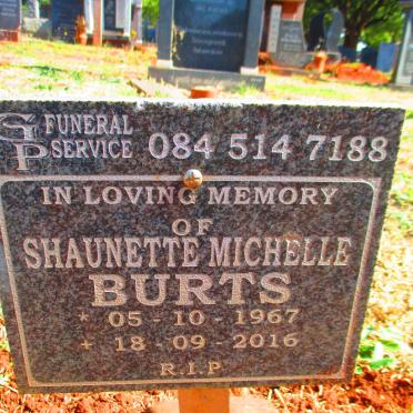 BURTS Shaunette Michelle 1967-2016