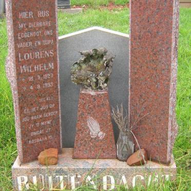 BUITENDACHT Lourens Wilhelm 1927-1993