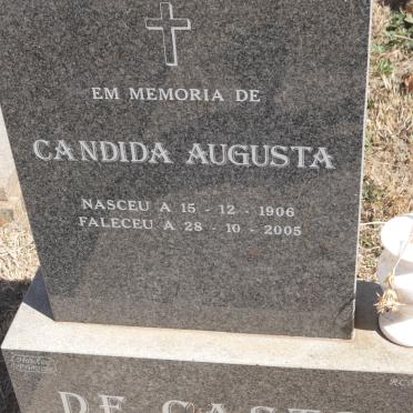 CASTRO Candida Augusta, de 1906-2005