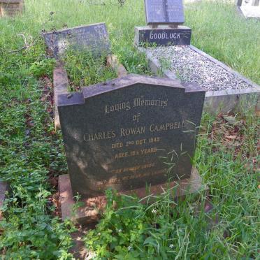 CAMPBELL Charles Rowan -1949