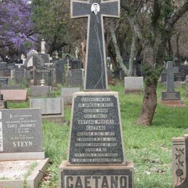 CAETANO Antonio Pereira 1914-1951
