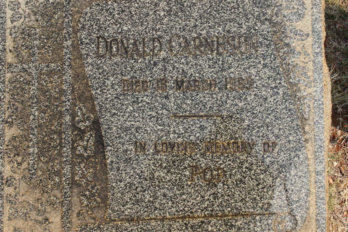 CARNESON Donald -196?