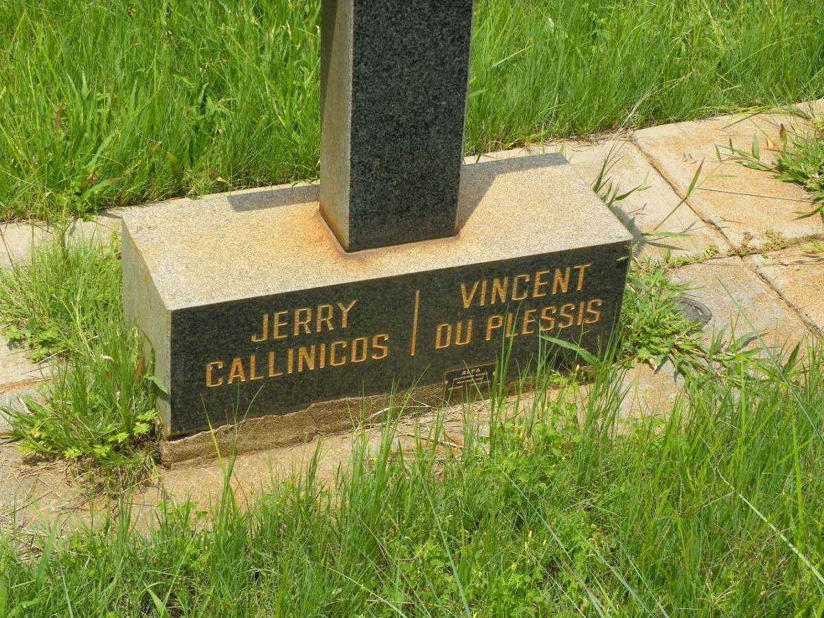 CALLINICOS Jerry:: DU PLESSIS Vincent