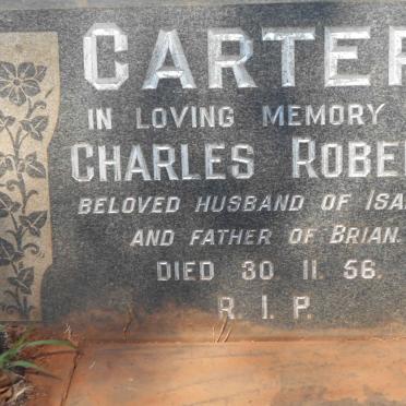 CARTER Charles Robert -1956