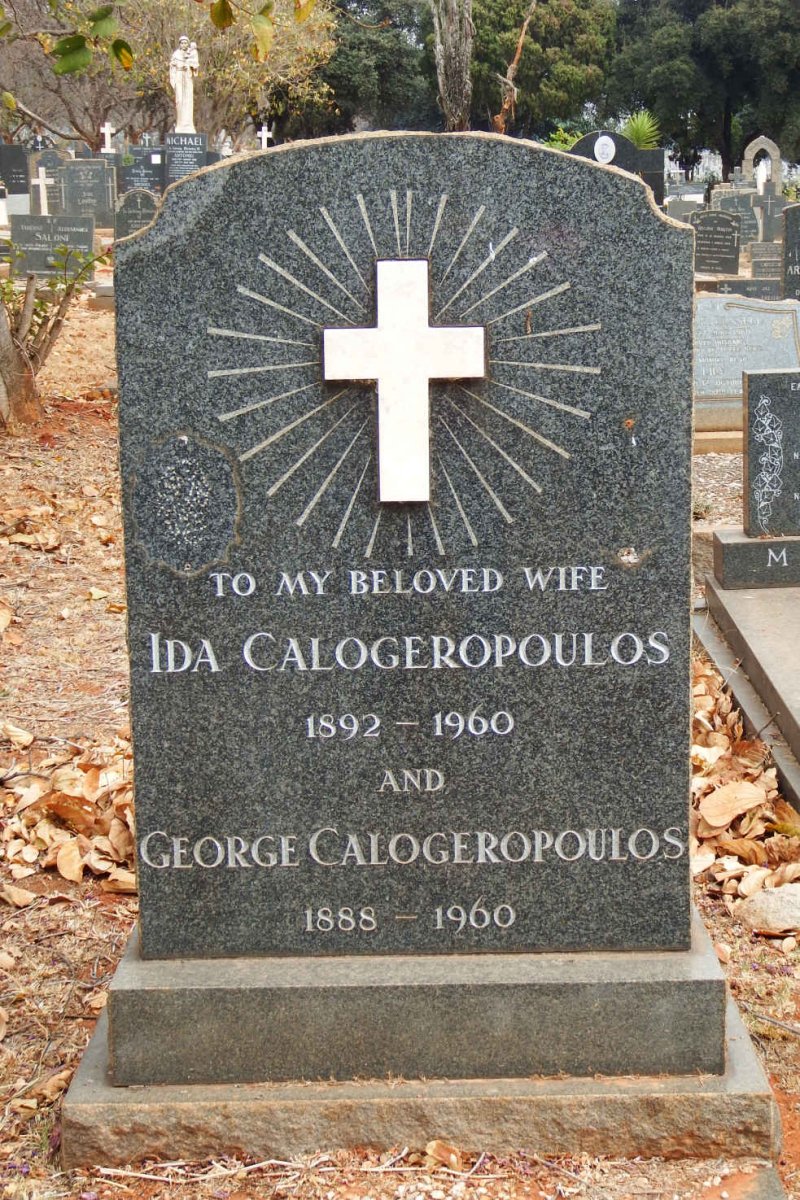 CALOGEROPOULOS George 1888-1960 &amp; Ida 1892-1960