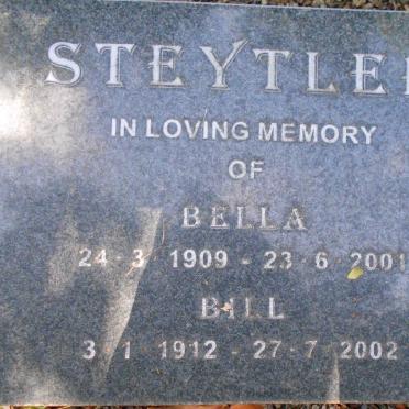 STEYTLER Bill 1912-2002 &amp; Bella 1909-2001