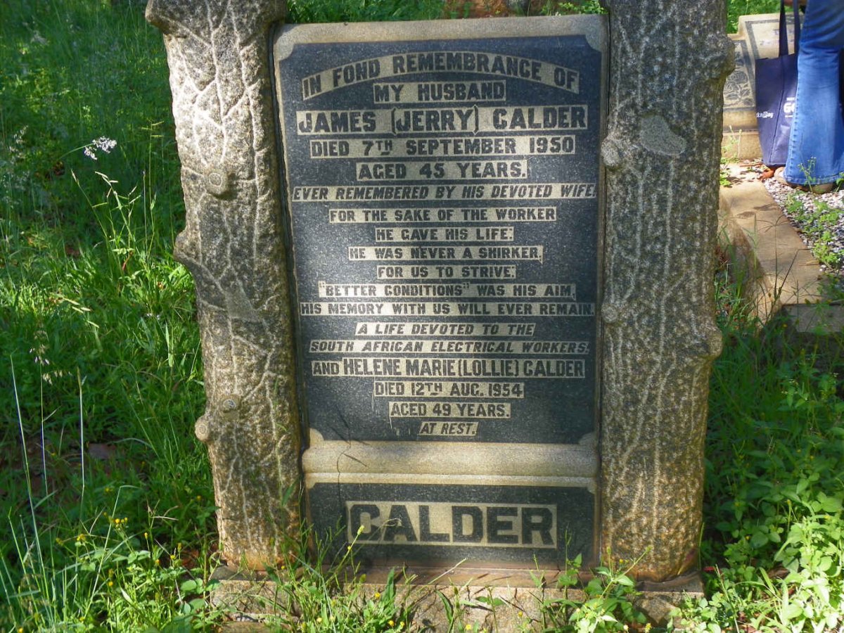 CALDER James -1950 &amp; Helene Marie -1954