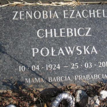 CHLEBICZ Mieczyslaw 1922-1984 &amp; Zenobia Ezachela Polawska 1924-2017
