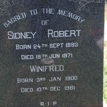 CLARKE Sidney Robert 1893-1971 &amp; Winifred 1900-1981