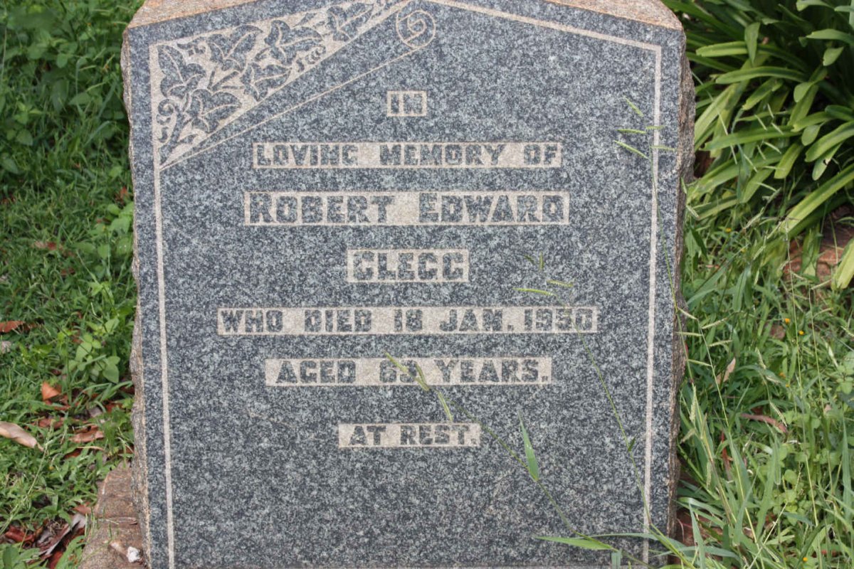 CLEGG Robert Edward -1950