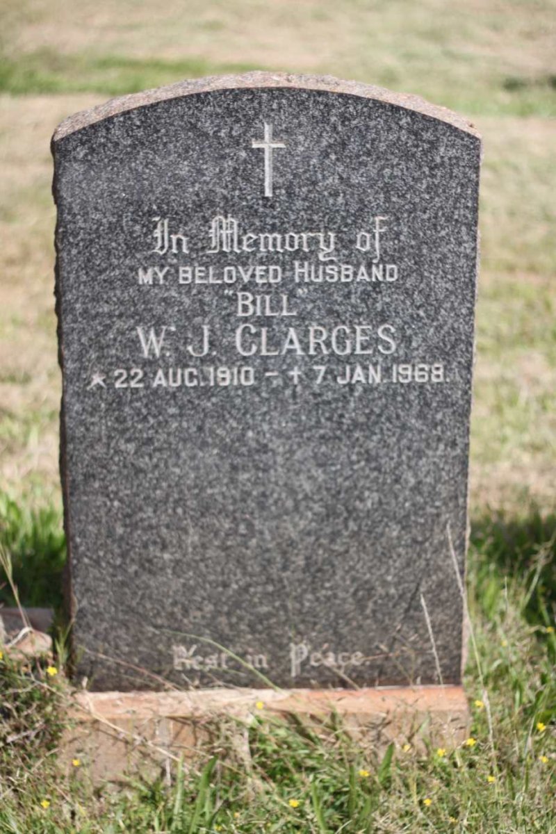 CLARGES W.J. 1910-1968