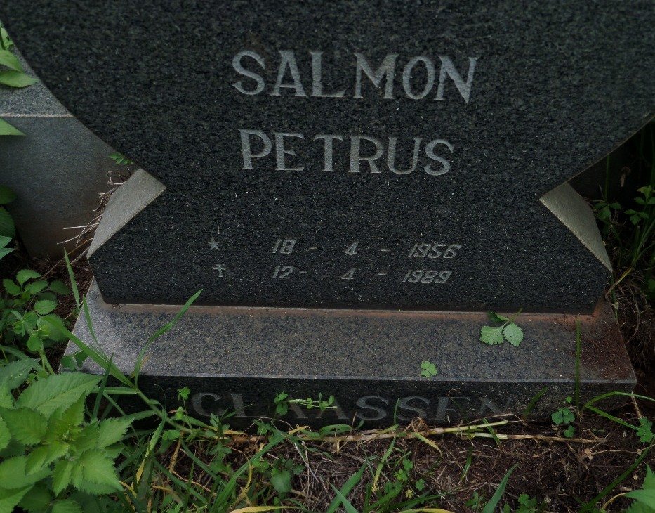 CLAASSEN Salmon Petrus 1956-1989