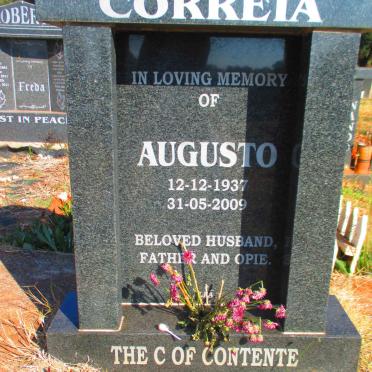 CORREIA Augusto 1937-2009