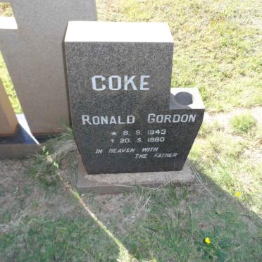 COKE Ronald Gordon 1943-1980