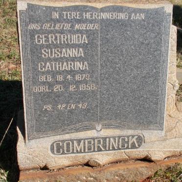 COMBRINCK Gertruida Susanna Catharina 1873-1956