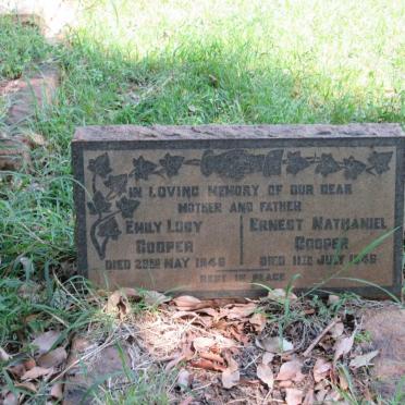 COOPER Ernest Nathaniel -1946 &amp; Emily Lucy -1946