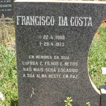 COSTA Francisco, da 1908-1973