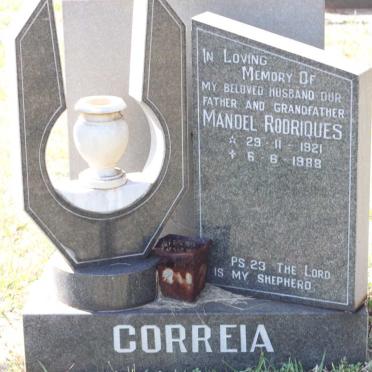 CORREIA Manoel Rodriques 1921-1988