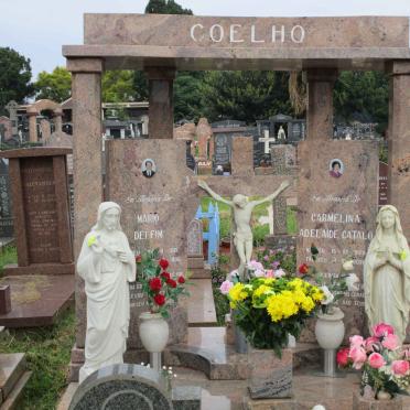 COELHO Mario Delfim 1921-1985 &amp; Carmelina Adelaide Catalo 1929-2006