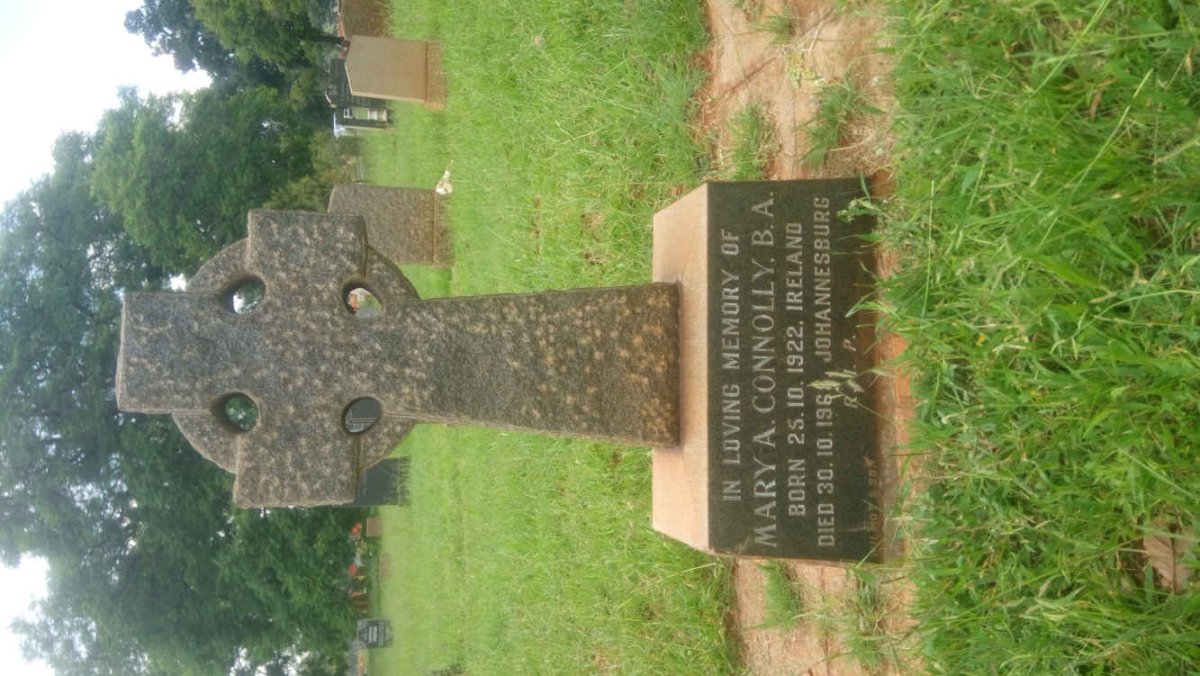 CONNOLLY Mary A. 1922-1965