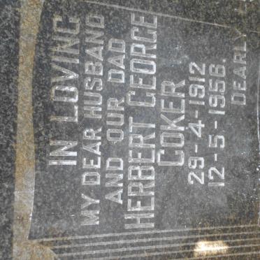 COKER Herbert George 1912-1956