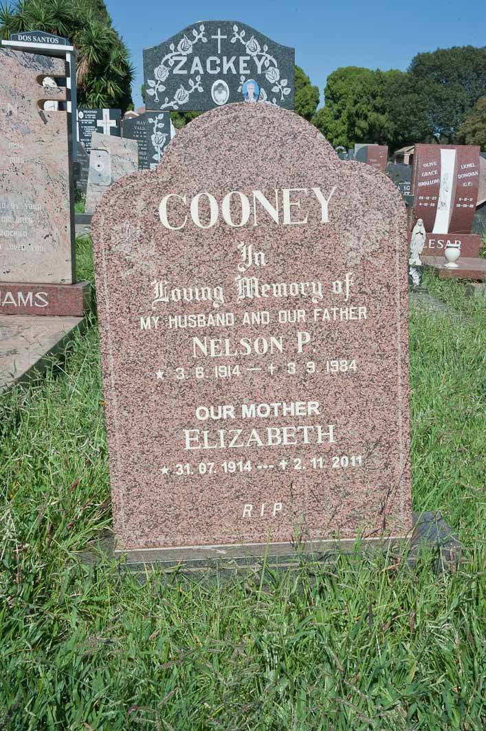 COONEY Nelson P. 1914-1984 &amp; Elizabeth 1914-2011