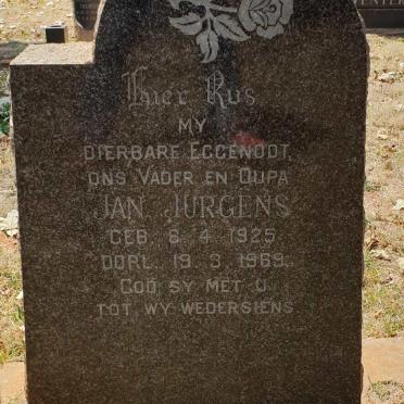 COETZEE Jan Jurgens 1925-1969