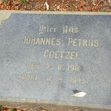 COETZEE Johannes Petrus 1869-1943