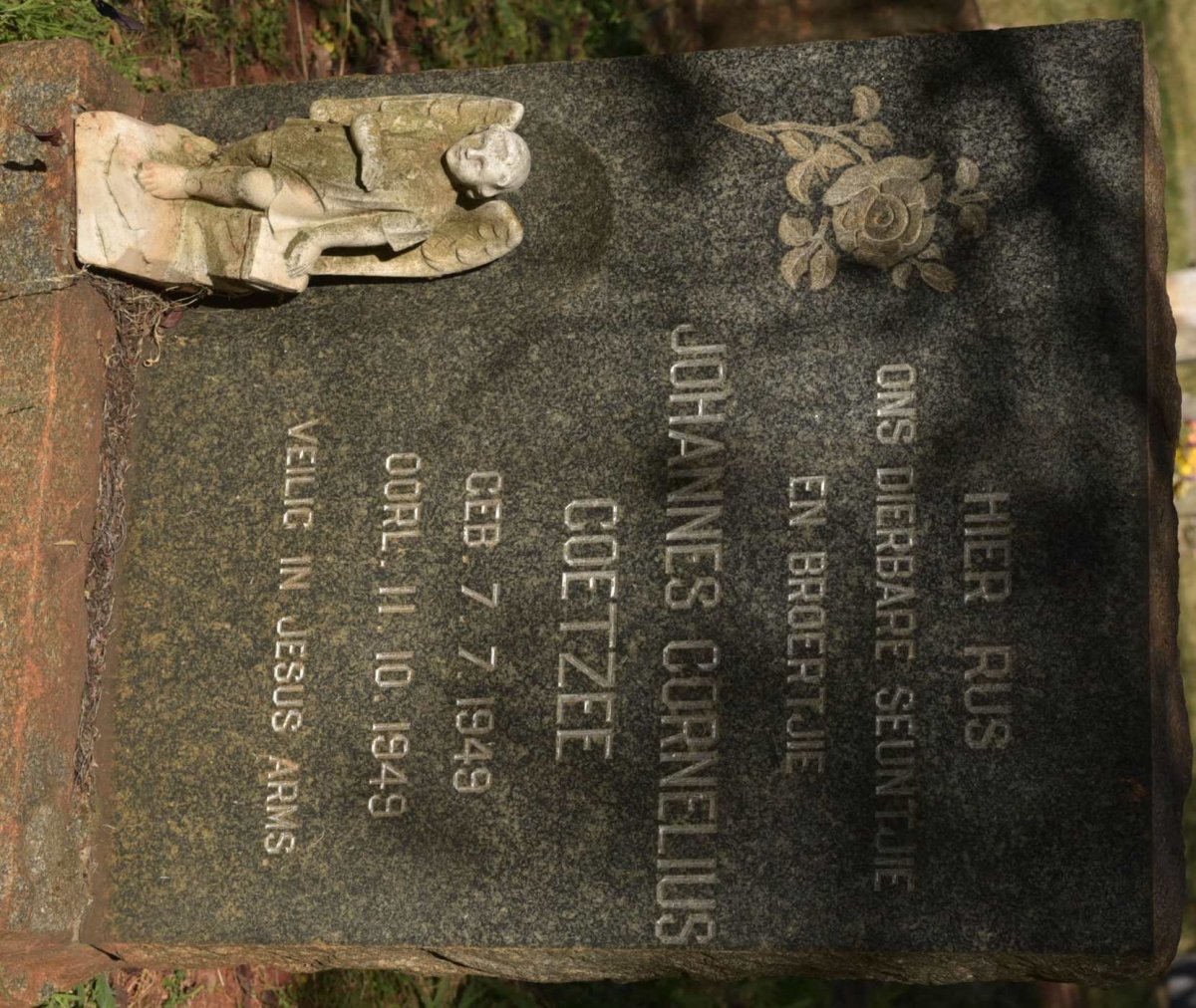 COETZEE Johannes Cornelius 1949-1949