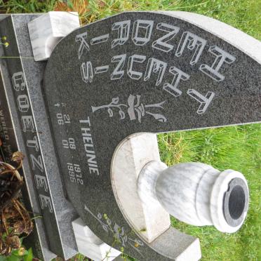 COETZEE Hendrik Theunis 1972-1995