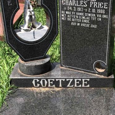 COETZEE Thomas Charles Price 1917-1986 :: COETZEE Catherine Maria 1948-1996