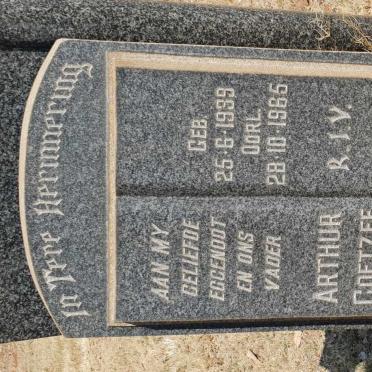COETZEE Arthur 1939-1965