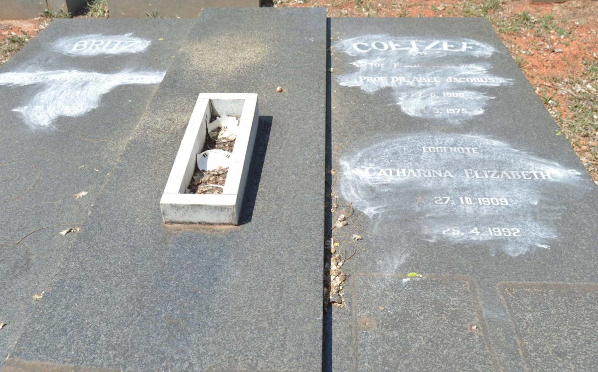 COETZEE Abel Jacobus 1906-1975 &amp; Catharina Elizabeth 1909-1992 :: BRITZ Arnoldus Jacobus Greyling 1920-1990