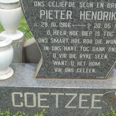 COETZEE Pieter Hendrik 1966-1988