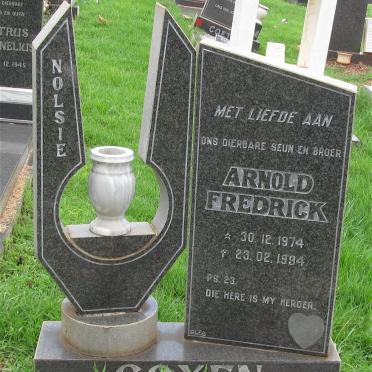 COXEN Arnold Fredrick 1979-1994